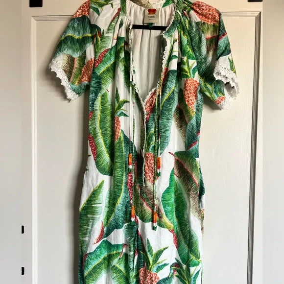 Farm Rio Forest Palm Jumpsuit - Picture 15 of 16